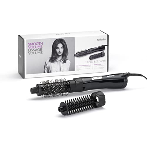 Brosse Soufflante Babyliss Paris Shape And Smooth 800W - Noir - Modèle AS82E - Neuf